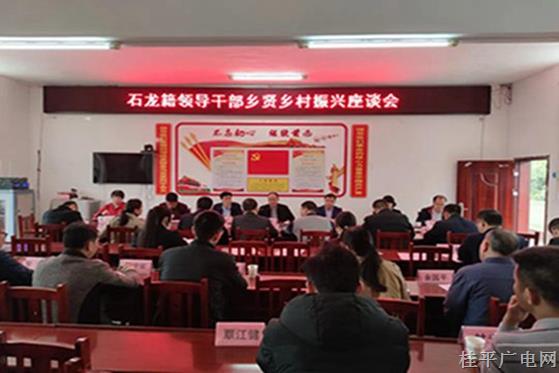 【乡村振兴 桂平行动】同叙桑梓情 聚力谱新篇——石龙镇召开“万名干部回故乡 带领群众建家乡”座谈会