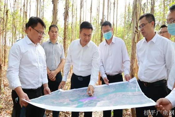 黄德佳率队到桂平市船舶修造产业园、大湾泊位码头、白沙大桥等项目点开展调研