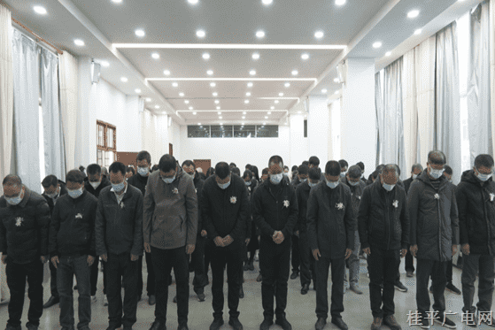 桂平市各界收听收看江泽民同志追悼大会