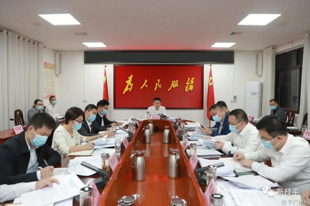 桂平市委常委会召开会议 传达学习全国“两会”精神