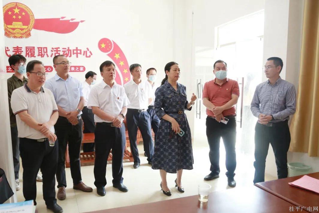 港南区人大常委会到我市开展学习考察活动