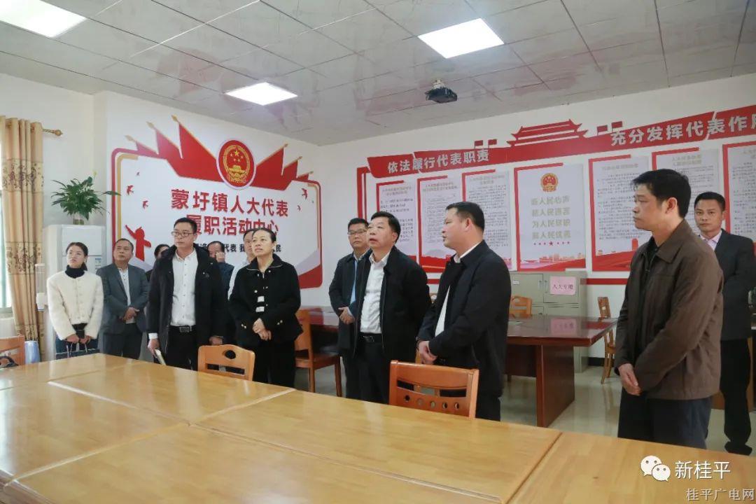 藤县人大常委会领导到桂平调研
