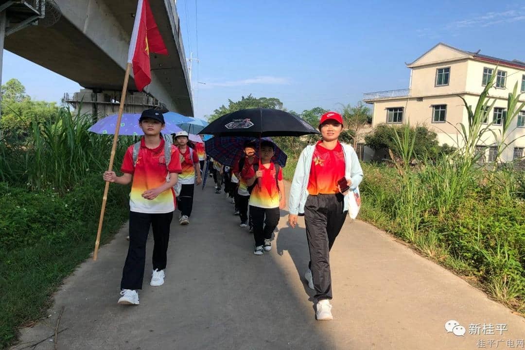 蒙圩镇流兰中心小学：开展红色文化研学活动