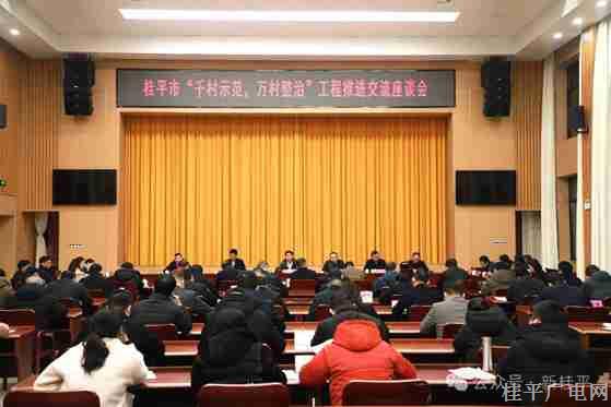 桂平市召开“千村示范、万村整治”工程现场会