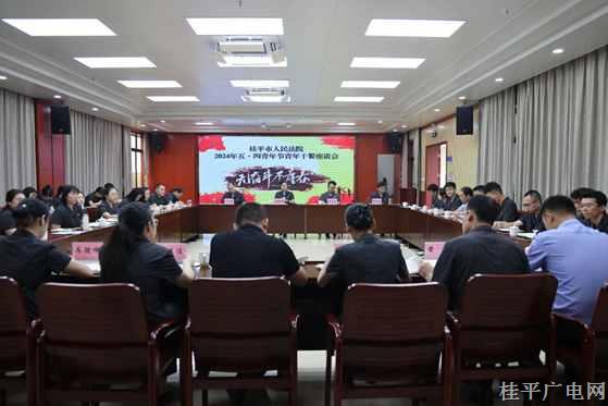 青春铸法魂 岗位建新功——市人民法院组织召开2024五四青年节干警座谈会