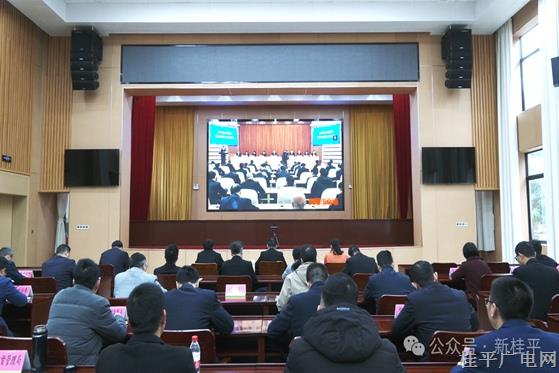 桂平市组织收听收看贵港市六届人民政府第四次廉政工作会议